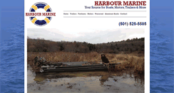 Desktop Screenshot of harboursmarine.com